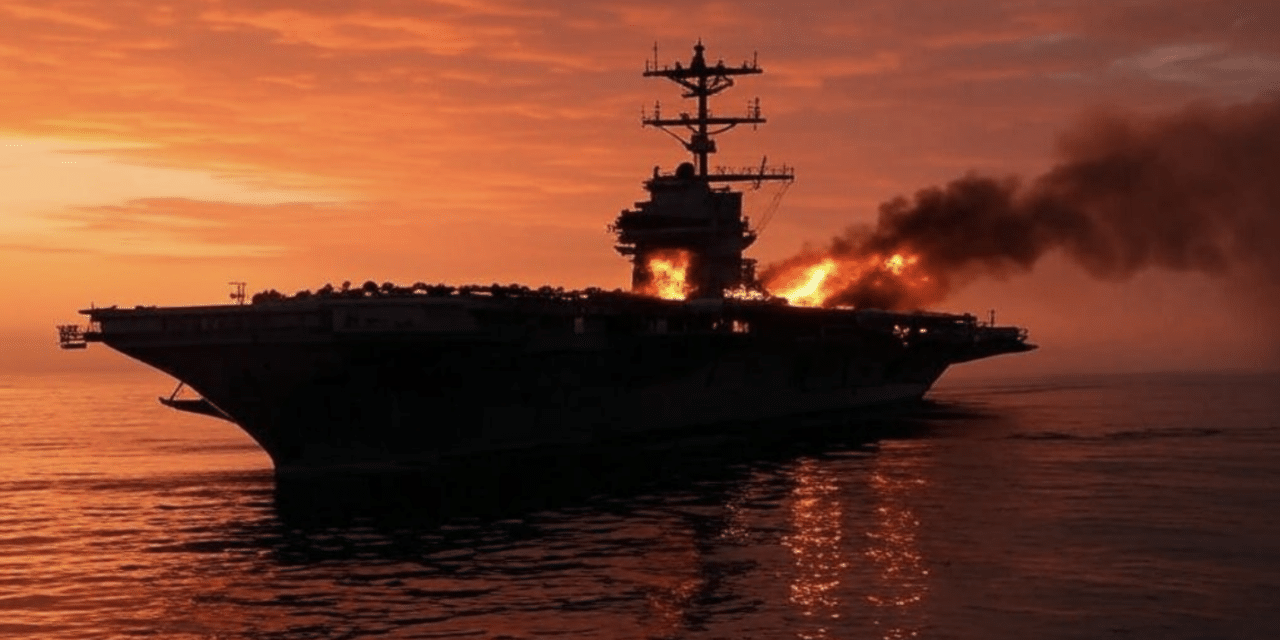 Houthis launch another missile attack against US aircraft carrier and Israeli airport in huge blitz